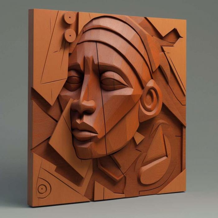 نموذج ثلاثي الأبعاد لآلة CNC 3D Art 